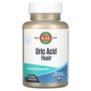 KAL Uric Acid Flush 60 VegCaps 021245221074