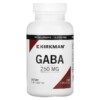 Kirkman Labs GABA 250 mg 150 Capsules 812325021376
