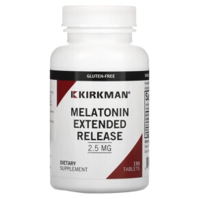 Kirkman Labs Melatonin Extended Release 2.5 mg 150 Tablets 812325021192