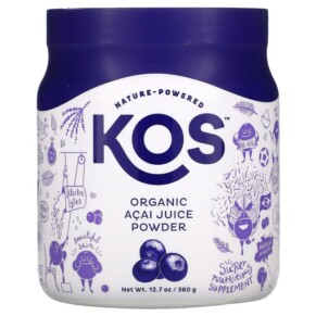 KOS Organic Acai Juice Powder 12.7 oz (360 g) 850000503137