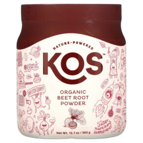 KOS Organic Beet Root Powder 12.7 oz (360 g) 850000503298