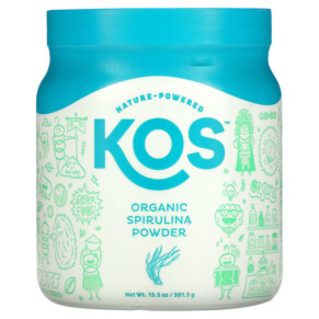 KOS Organic Spirulina Powder 13.5 oz (381.5 g) 850000503090