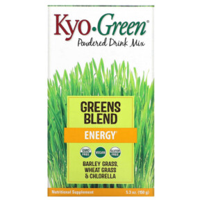 Kyolic Kyo-Green Powdered Drink Mix Energy 5.3 oz (150 g) 023542700504