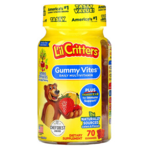 L'il Critters Gummy Vites Daily Multivitamin 70 Gummies 027917006239
