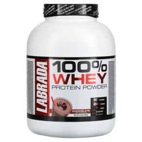 Labrada Nutrition 100% Whey Protein Chocolate 4.13 lb (1.875 g) 710779560383