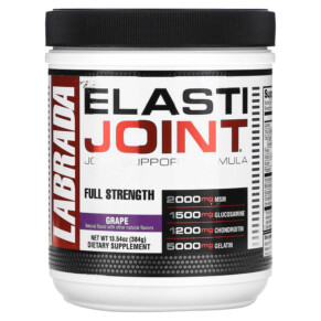 Labrada Nutrition ElastiJoint Joint Support Formula Grape Flavor 13.54 oz (384 g) 710779361027