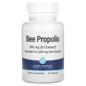Lake Avenue Nutrition Bee Propolis 1.000 mg 90 Veggie Capsules 898220016938