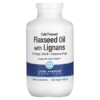 Lake Avenue Nutrition Cold Pressed Flaxseed Oil with Lignans 360 Veggie Softgels 898220015443