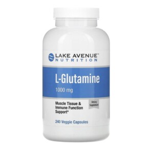 Lake Avenue Nutrition L-Glutamine 1.000 mg 240 Veggie Capsules 898220015238