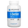 Lake Avenue Nutrition L-Serine 900 mg 120 Veggie Capsules 898220017157