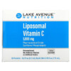 Lake Avenue Nutrition Liposomal Vitamin C Unsweetened 1.000 mg 30 Packets 0.2 oz (5.7 ml) Each 898220017515