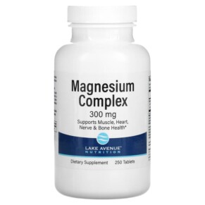 Lake Avenue Nutrition Magnesium Complex 300 mg 250 Tablets 898220016600