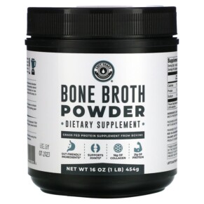 Left Coast Performance Bone Broth Powder Beef 1 lb (454 g) 019962812545