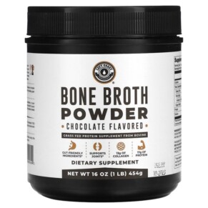 Left Coast Performance Bone Broth Powder Chocolate 1 lb (454 g) 019962813542