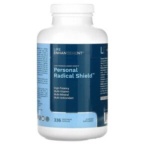 Life Enhancement Durk Pearson & Sandy Shaw's Personal Radical Shield 336 Vegetarian Capsules 603902012807