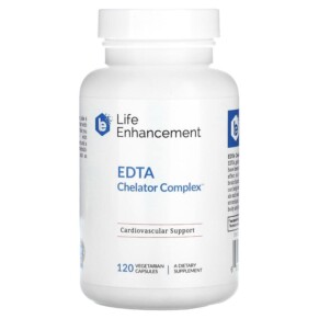 Life Enhancement EDTA Chelator Complex 120 Vegetarian Capsules 603902017154