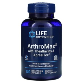 Life Extension ArthroMax with Theaflavins and AprèsFlex® 120 Vegetarian Capsules 737870161714