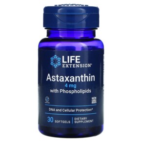Life Extension Astaxanthin with Phospholipids 4 mg 30 Softgels 737870192336