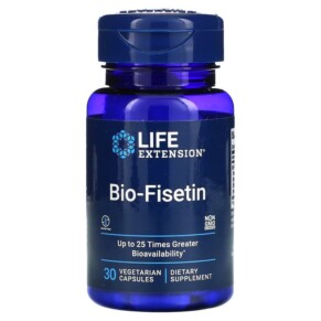 Life Extension Bio- Fisetin 30 Vegetarian Capsules 737870241430