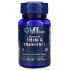 Life Extension BioActive Folate & Vitamin B12 90 Vegetarian Capsules 737870184294
