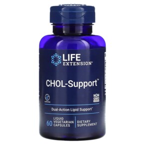 Life Extension CHOL-Support 60 Liquid Vegetarian Capsules 737870191063