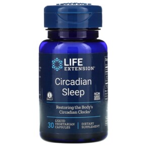 Life Extension Circadian Sleep 30 Liquid Vegetarian Capsules 737870230038