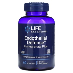Life Extension Endothelial Defense Pomegranate Plus 60 Softgels 737870249764