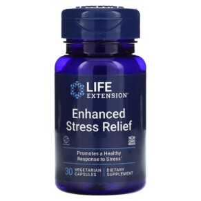 Life Extension Enhanced Stress Relief 30 Vegetarian Capsules 737870987031
