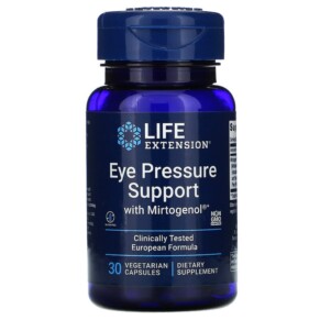 Life Extension Eye Pressure Support with Mirtogenol 30 Vegetarian Capsules 737870151432