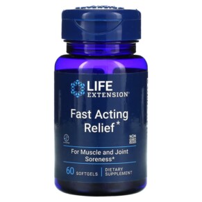 Life Extension Fast Acting Relief 60 Softgels 737870243069