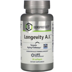 Life Extension GEROPROTECT Longevity A.I. 30 Softgels 737870213338
