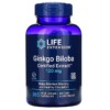 Life Extension Ginkgo Biloba Certified Extract 120 mg 365 Vegetarian Capsules 737870165835