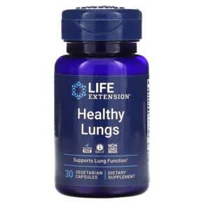 Life Extension Healthy Lungs 30 Vegetarian Capsules 737870251231