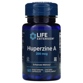 Life Extension Huperzine A 200 mcg 60 Vegetarian Capsules 737870152767