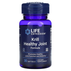 Life Extension Krill Healthy Joint Formula 30 Softgels 737870160038