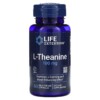 Life Extension L-Theanine 100 mg 60 Vegetarian Capsules 737870168362