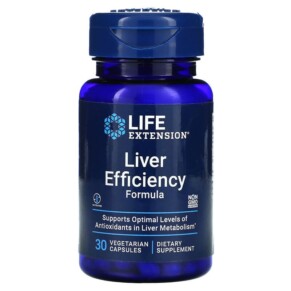 Life Extension Liver Efficiency Formula 30 Vegetarian Capsules 737870160830