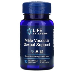 Life Extension Male Vascular Sexual Support 30 Vegetarian Capsules 737870220930