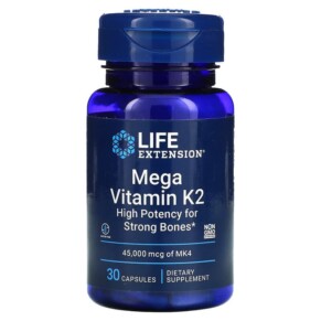 Life Extension Mega Vitamin K2 30 Capsules 737870241737