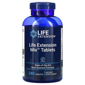Life Extension Mix Tablets 240 Tablets 737870235521