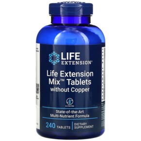Life Extension Mix Tablets without Copper 240 Tablets 737870236528