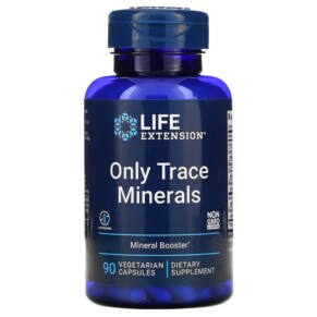 Life Extension Only Trace Minerals 90 Vegetarian Capsules 737870132899