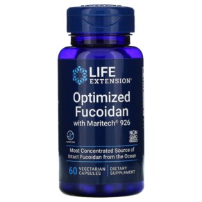 Life Extension Optimized Fucoidan with Maritech 926 60 Vegetarian Capsules 737870151364