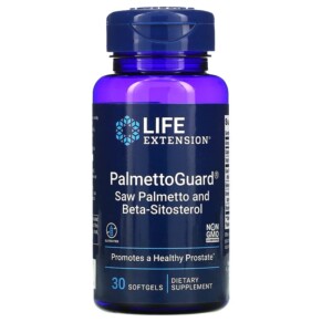 Life Extension PalmettoGuard Saw Palmetto and Beta-Sitosterol 30 Softgels 737870178934