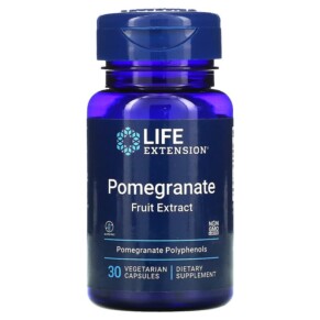 Life Extension Pomegranate Fruit Extract 30 Vegetarian Capsules 737870956037