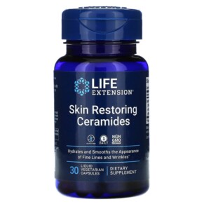 Life Extension Skin Restoring Ceramides 30 Liquid Vegetarian Capsules 737870209638