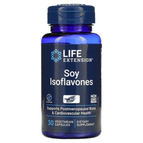 Life Extension Soy Isoflavones 30 Vegetarian Capsules 737870164968