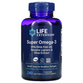 Life Extension Super Omega-3 240 Softgels 737870198628