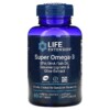 Life Extension Super Omega-3 EPA/DHA Fish Oil Sesame Lignans & Olive Extract 60 Enteric Coated Softgels 737870198567