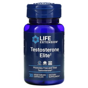 Life Extension Testosterone Elite 30 Vegetarian Capsules 737870250036